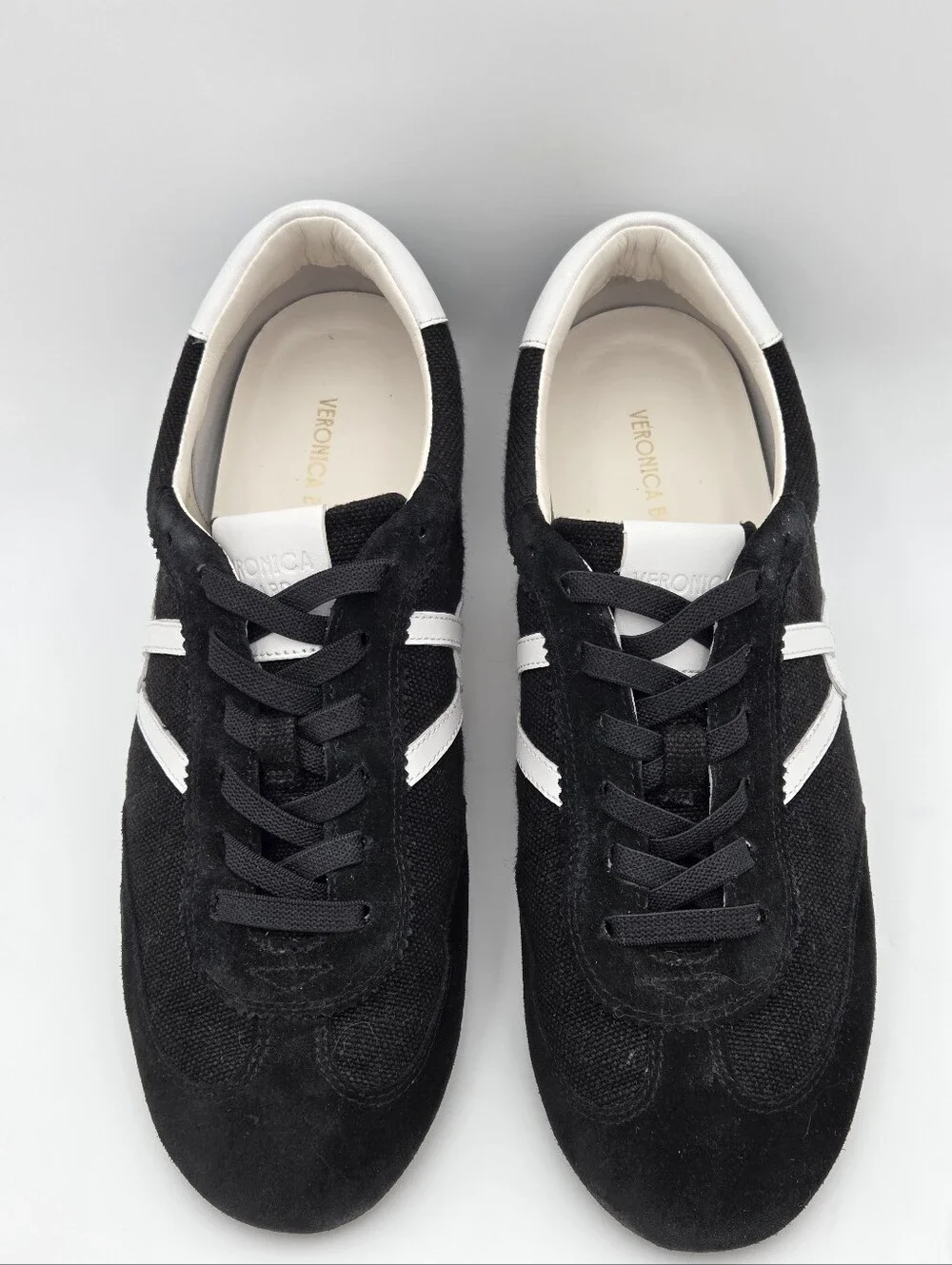 Veronica Beard Riviera sneakers In Black Suede